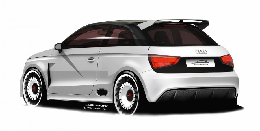 Эскиз Audi A1 Clubsport Quattro Concept (8X) 2011 года  (фото 15 из 37)